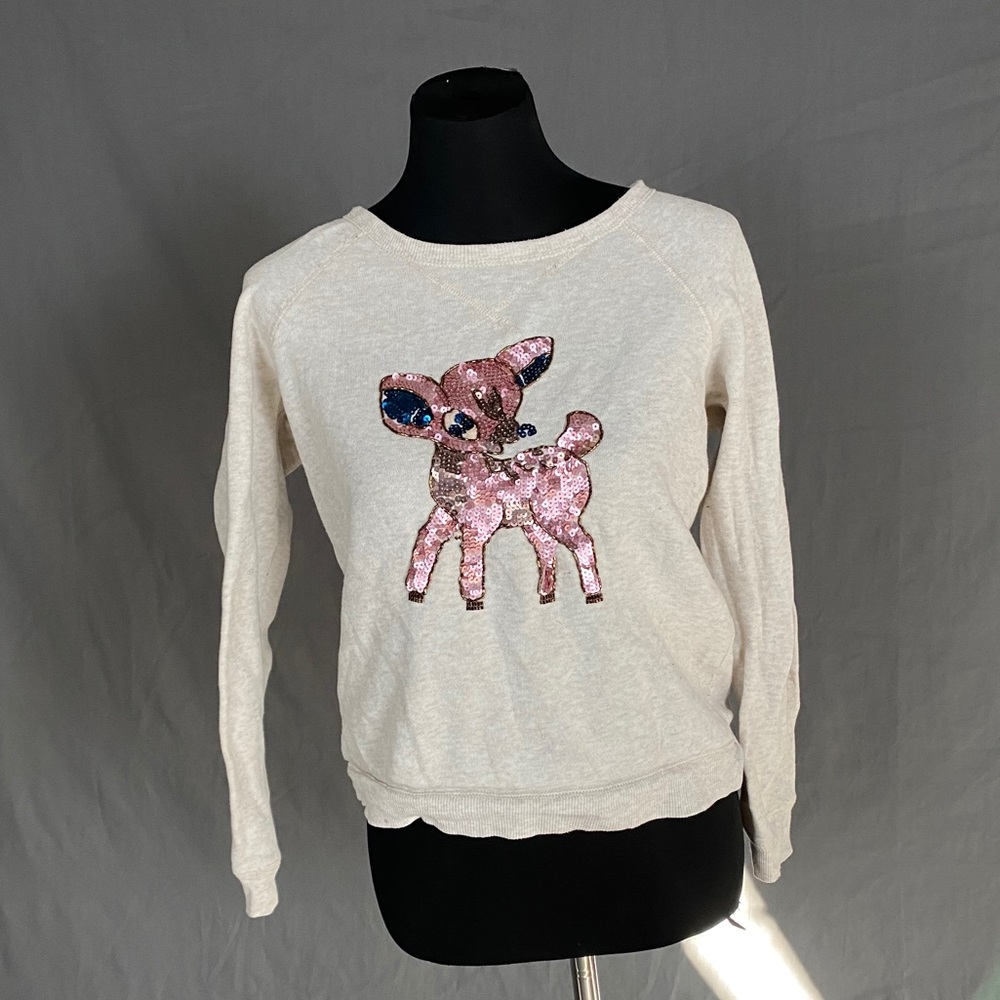 Pink Reindeer Sweater